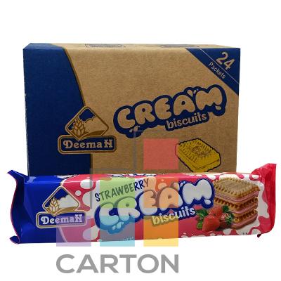 ديمه بسكويت كريمة الفراولة 24 * 68 جم